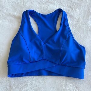SHEIN Vibrant Blue Sports Bra